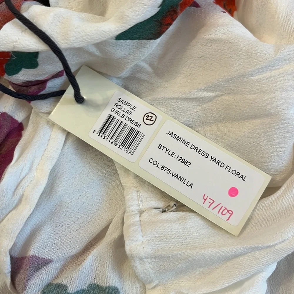 ROLLA’S Jasmine Dress Yard Floral Small NWT Mini Dress Tank REVOLVE Spring - Picture 5 of 10
